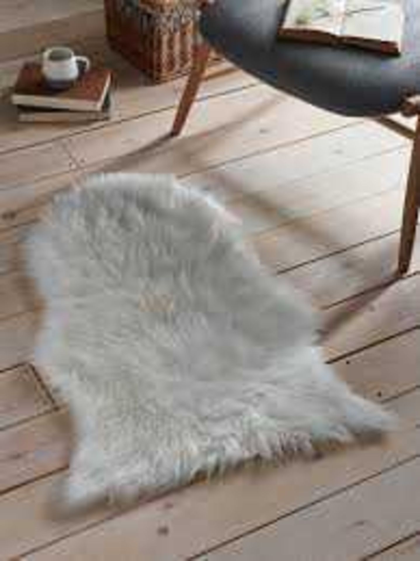 Combined RRP £165 Lot To Contain Three Bagged John Lewis Assorted Luxurious Sheep Skin Rugs - Image 5 of 5