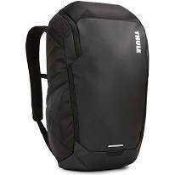 RRP £120 Unwrapped Thule Chasm Backpack 26L In Jet Black
