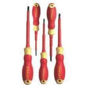 Combined RRP £210 Lot To Contain 7 Boxed Brand New 5 Piece Insulated Screwdriver Sets