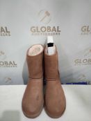 RRP £150 Unboxed Ugg High Boots In Tan Size 8