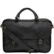 Combined RRP £170 Lot To Contain Bagged Barbour Highbury Wax Leather Bag & Herschel Supply Co. Duffl