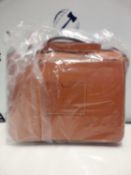 RRP £120 Bagged John Lewis Large Lady Bag Top Handle Tan