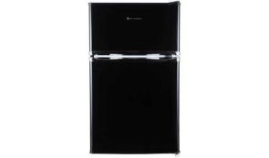 RRP £200 Russell Hobbs Undercounter Fridge Freezer In Black