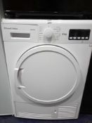 RRP £210 Russell Hobbs White 8Kg Tumble Dryer