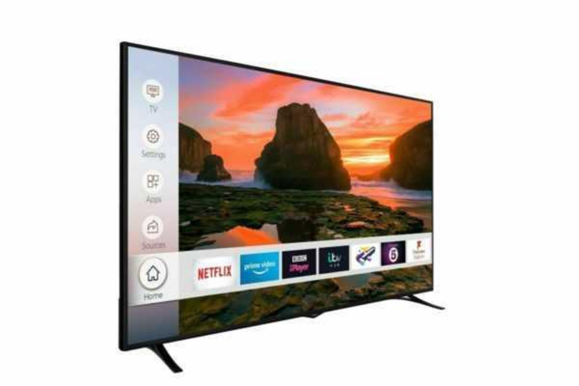 RRP £550 Boxed Techwood 65 Inch Ultra Smart Hd Tv