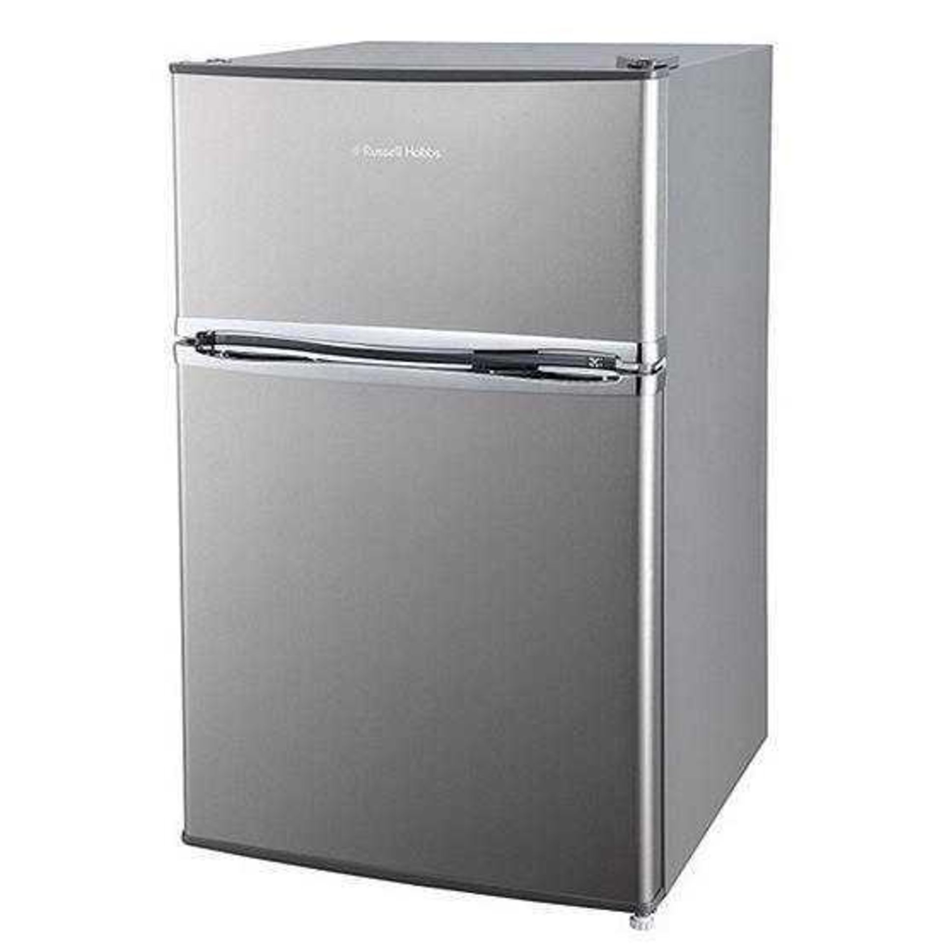 RRP £200 Russell Hobbs Undercounter Silver Fridge Freezer