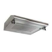 RRP £100 Boxed Russell Hobbs 60cm Stainless Steel Visor Cooker Hood