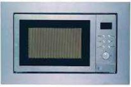 RRP £200 Unboxed Integrated Stainless Steel Microwave