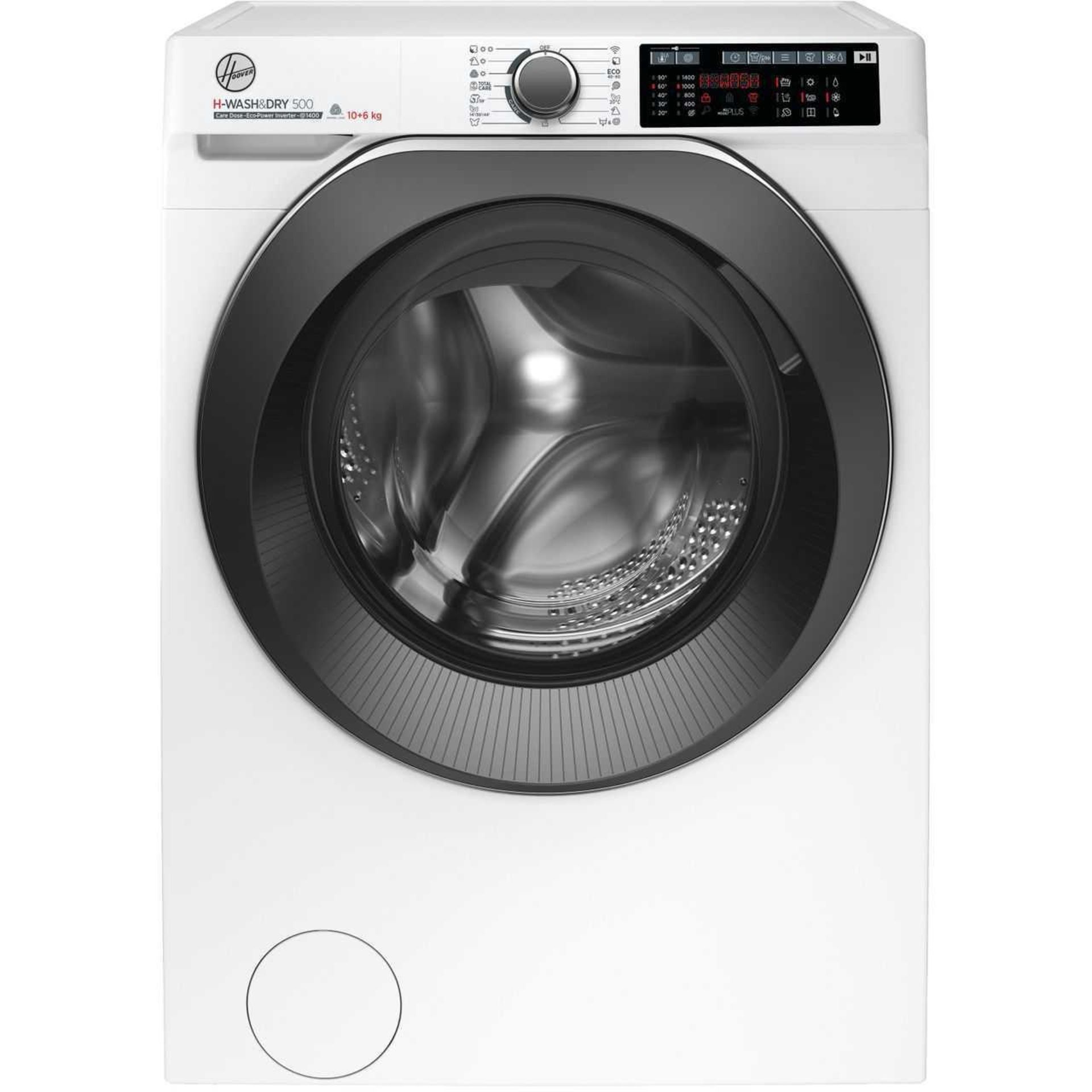 RRP £530 Wrapped Hoover Hdd4106Ambc-80 H-Wash&Dry 500 10&6Kg Washer/Dryer