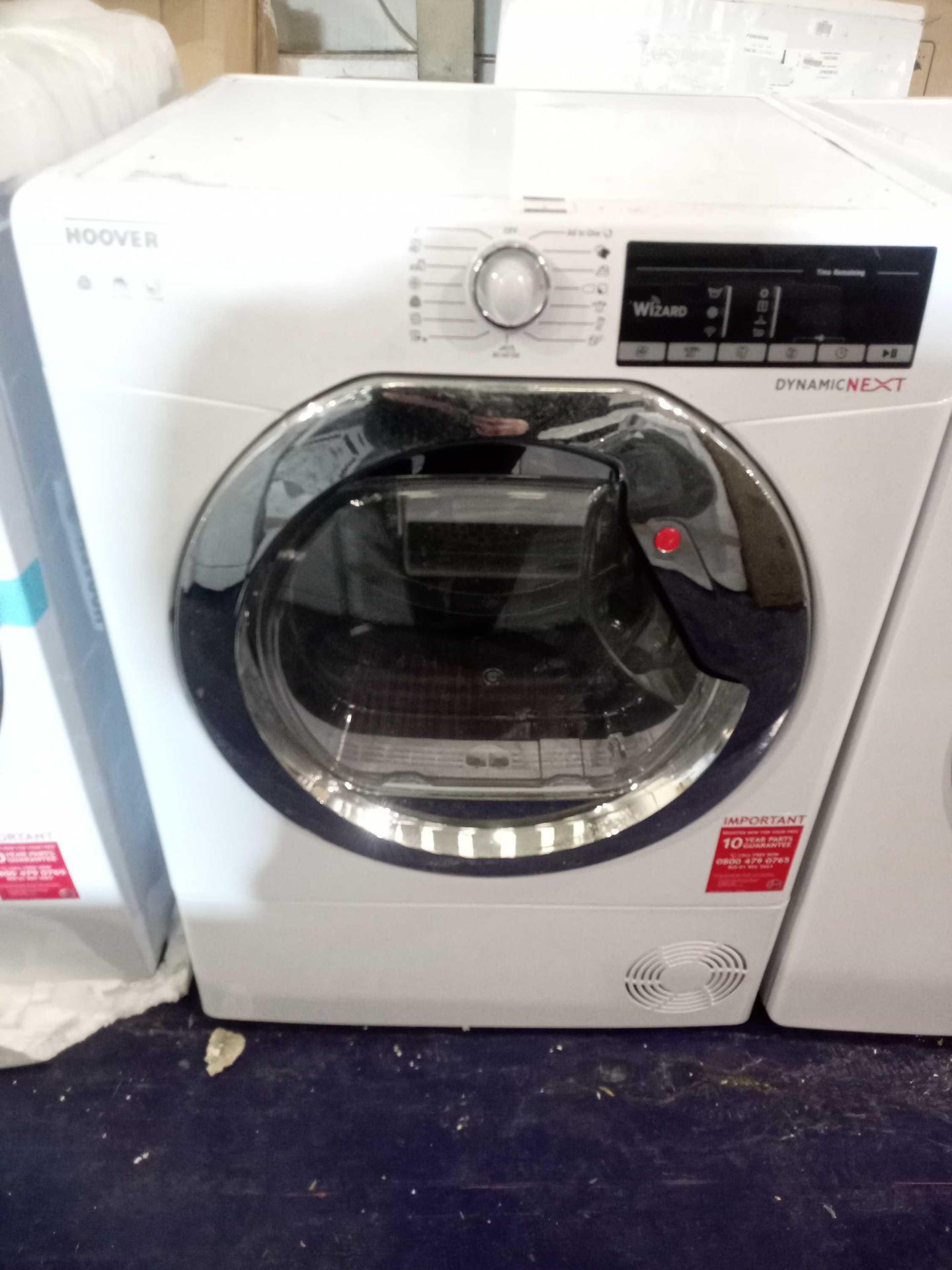 RRP £580 Unwrapped Hoover Dynamic Next 9Kg Washing Machine - Image 2 of 2