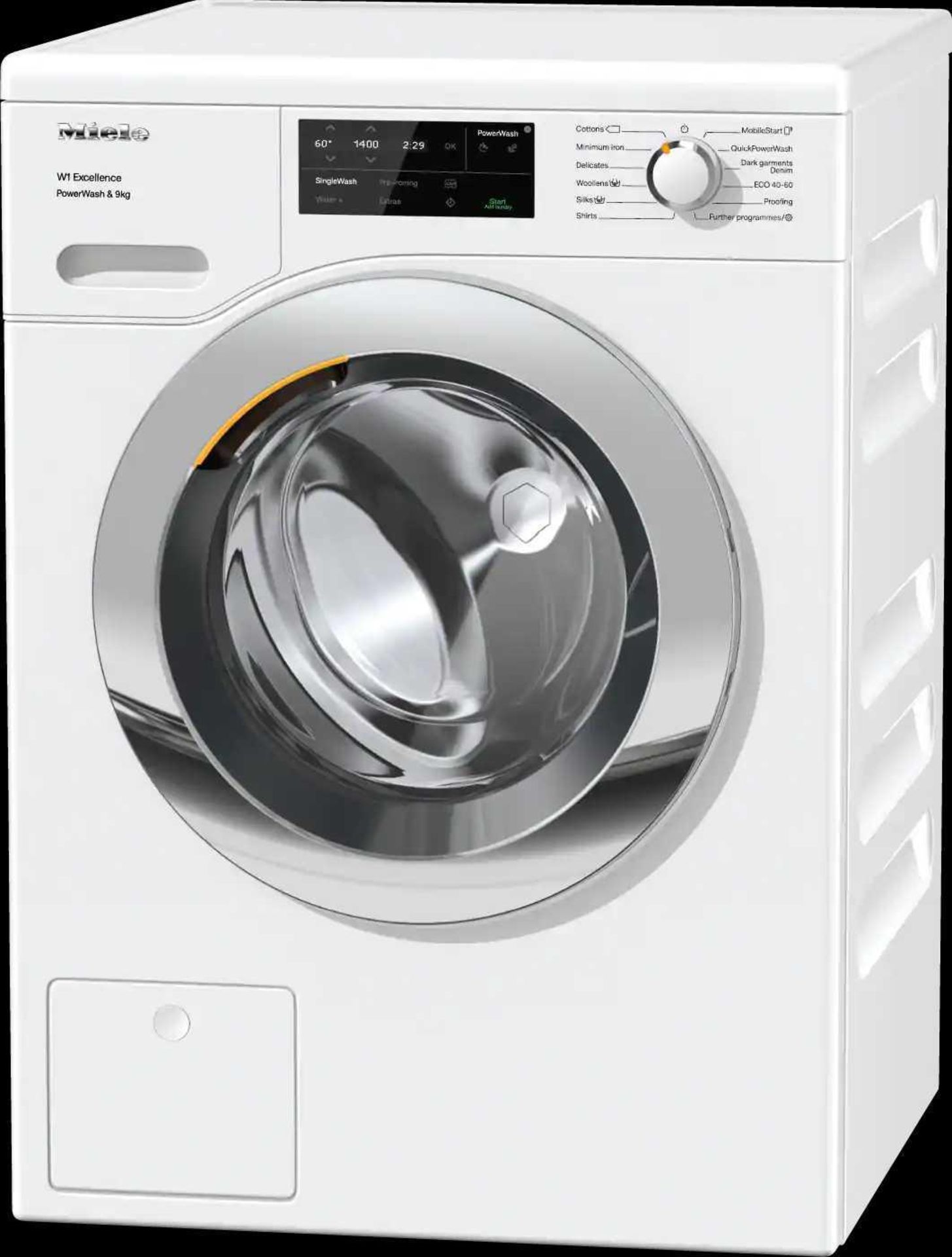 RRP £1200 Unwrapped Miele W1 Excellence Powerwash 9Kg Washing Machine