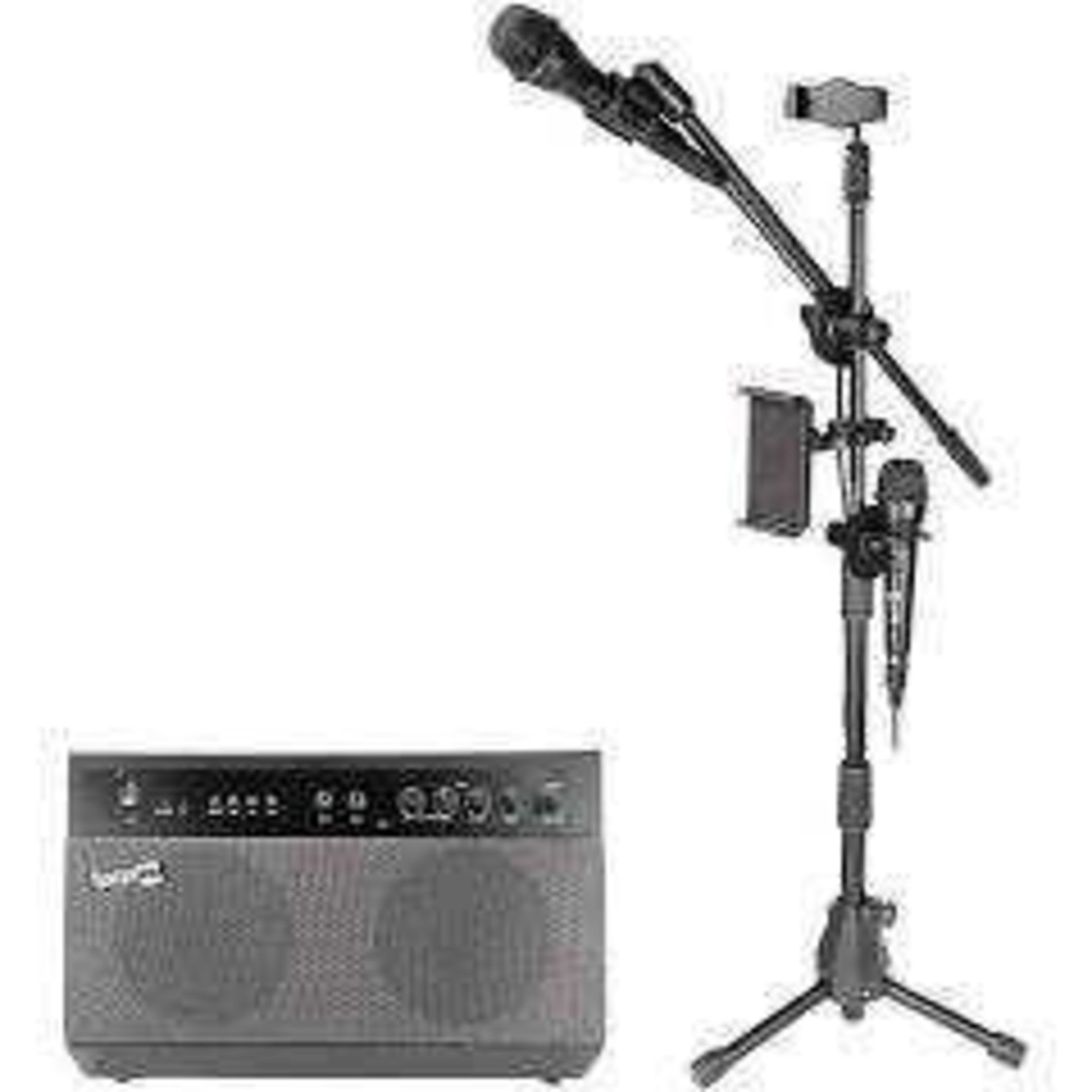 RRP £120 Boxed Rock Jam Karaoke Super Kit