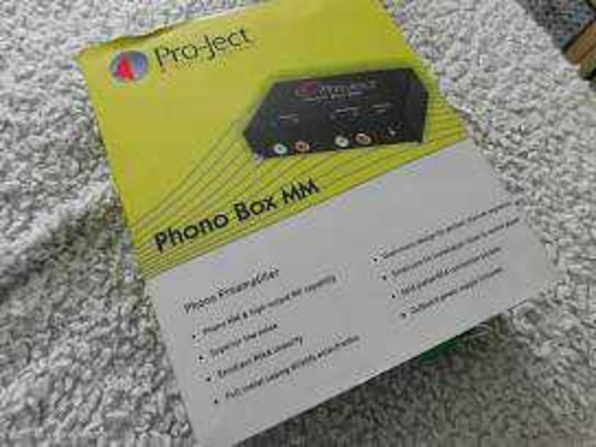 RRP £150 Boxed Pro Next Audio System Phono Box Mm/Mc