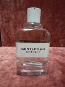 RRP £70 Unboxed 100Ml Tester Bottle Of Givenchy Gentleman Eau De Toilette Spray Ex-Display