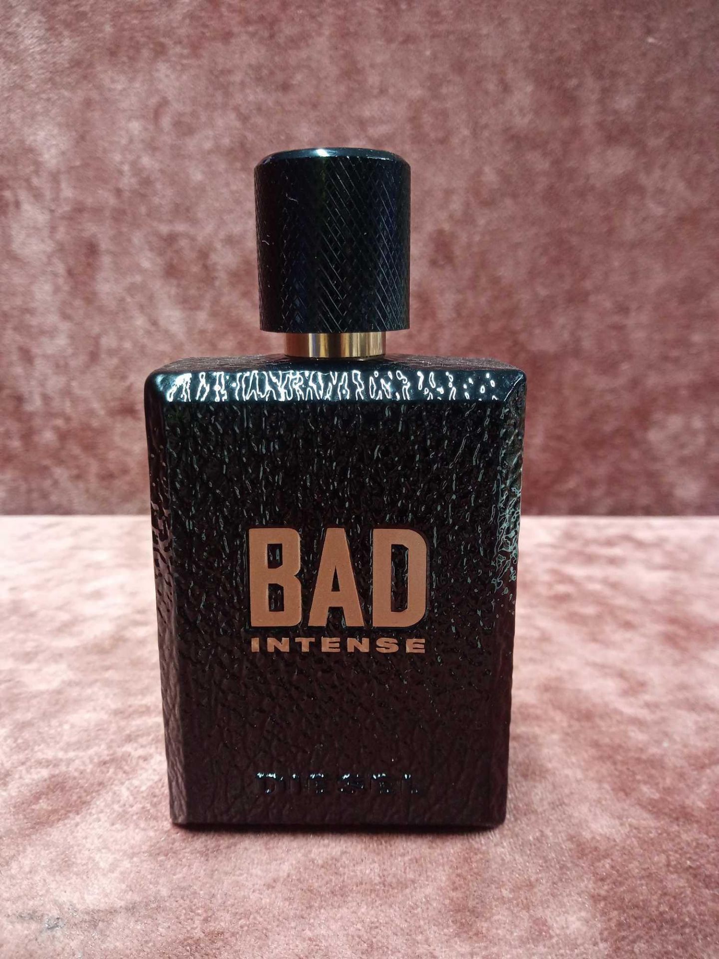 RRP £50 Unboxed 75 Ml Tester Bottle Of Diesel Bad Intense Eau De Parfum Ex Display