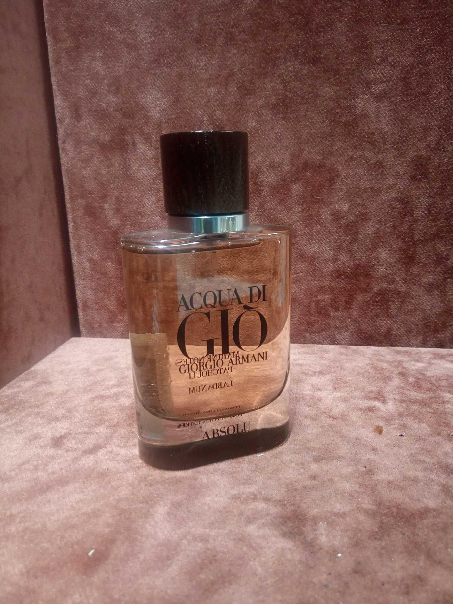 RRP £80 Unboxed 75Ml Tester Bottle Of Giorgio Armani Absolu Eau De Parfum Spray Ex-Display