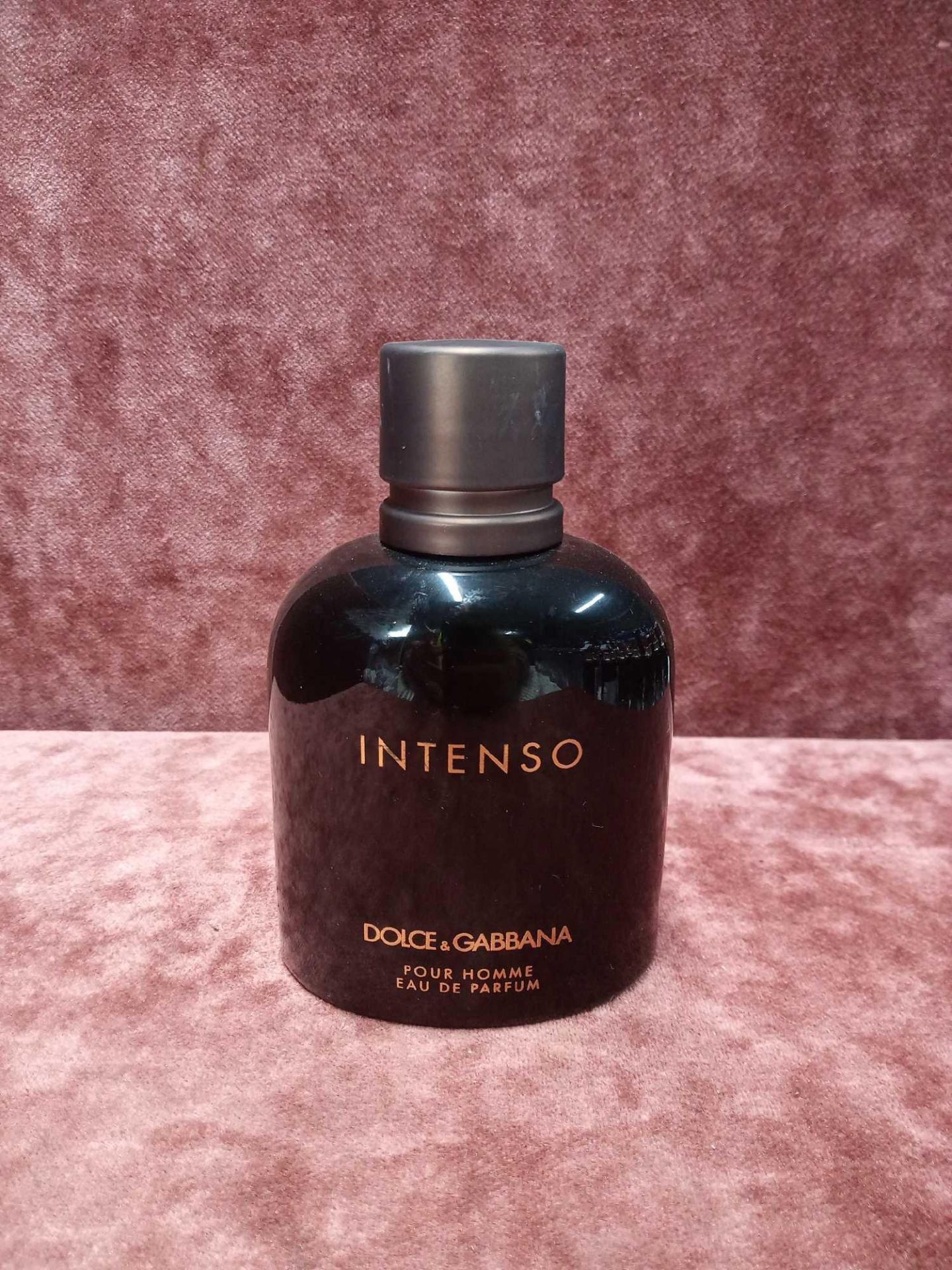 RRP £75 Unboxed 125Ml Tester Bottle Of Dolce And Gabbana Intenso Eau De Parfum Ex-Display