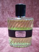 RRP £90 Unboxed 100Ml Tester Bottle Of Christian Dior Eau Sauvage Eau De Parfum Spray Ex-Display