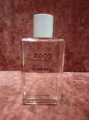RRP £50 Unboxed 200Ml Tester Of Chanel Paris Coco Mademoiselle Velvet Body Oil