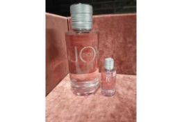 RRP £200 Brand New 1 Litre Christian Dior Joy Eau De Parfum Dummy Display Bottle (Please Note Displa