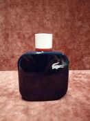 RRP £55 Unboxed 100Ml Tester Bottle Of Lacoste 1.12.12 Eau De Toilette Spray Ex-Display