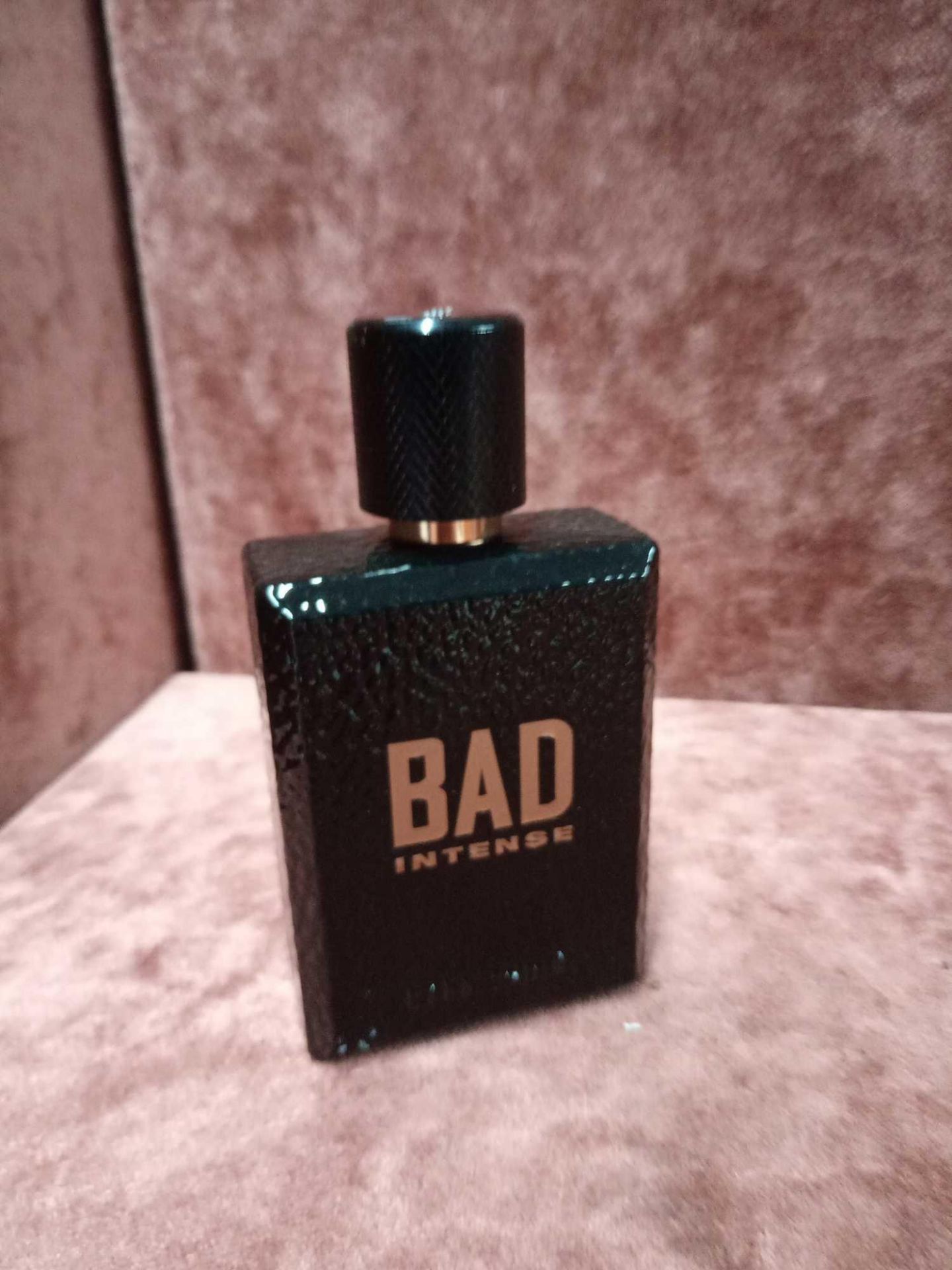 RRP £65 Unboxed 75 Ml Tester Bottle Of Diesel Bad Intense Eau De Parfum Spray Pour Homme Ex Display