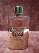 RRP £75 Unboxed 90 Ml Tester Bottle Of Gucci Guilty Pour Femme Eau De Parfum Spray Ex-Display