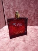 RRP £75 Unboxed 100Ml Tester Bottle Of Versace Eros Flame Eau De Parfum Spray Ex-Display