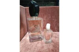 RRP £200 Brand New 1 Litre Giorgio Armani Si Eau De Parfum Dummy Display Bottle (Please Note Display