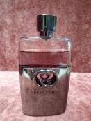 RRP £65 Unboxed 90Ml Tester Bottle Of Gucci Guilty Eau De Toilette Spray Ex-Display