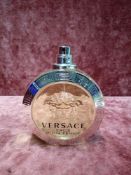 RRP £65 Unboxed 100Ml Tester Bottle Of Versace Eros Pour Femme Eau De Toilette Spray Ex-Display