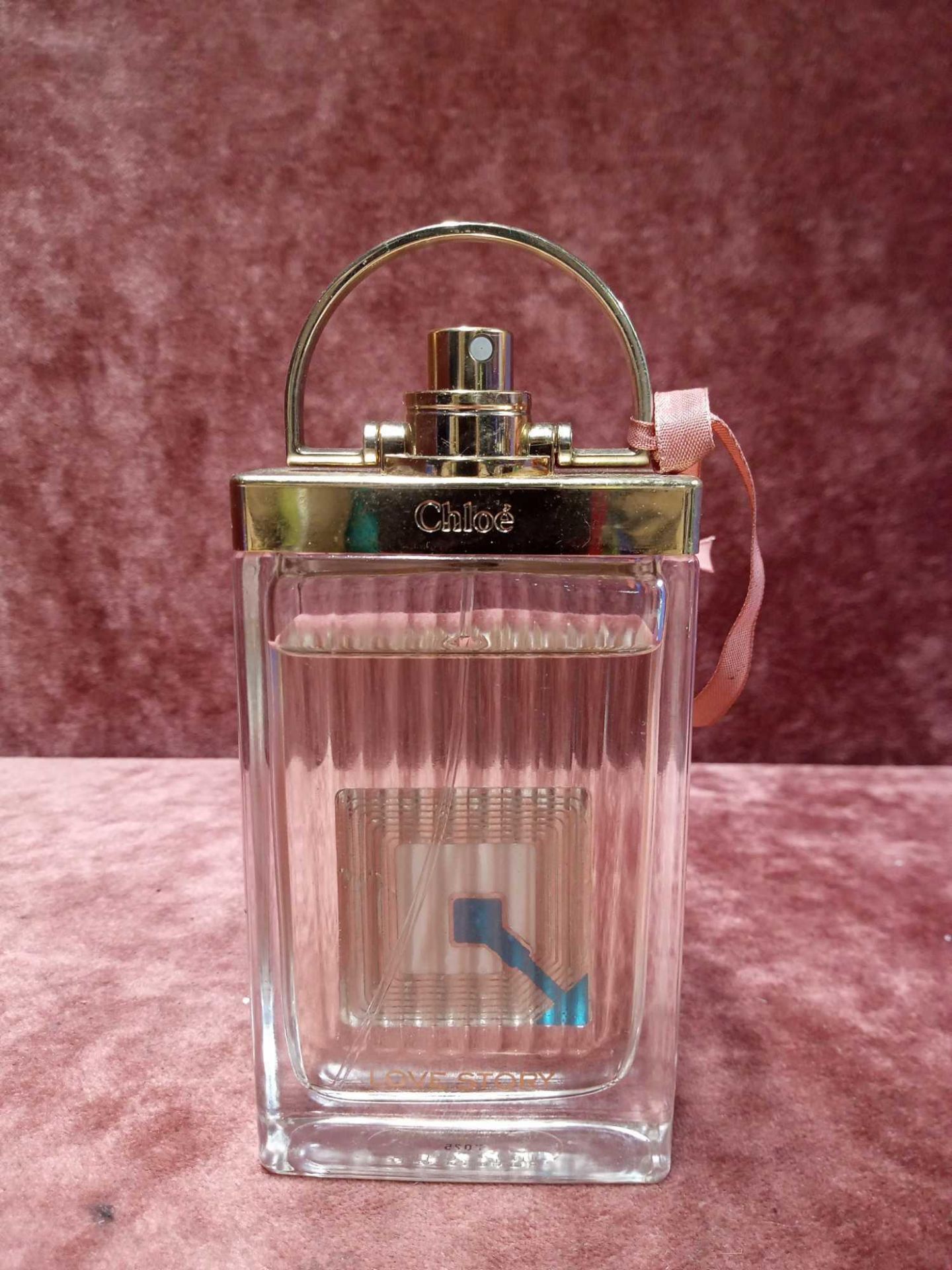 RRP £75 Unboxed 75 Ml Tester Bottle Of Chloe Love Story Eau Sensuelle Eau De Parfum Ex-Display