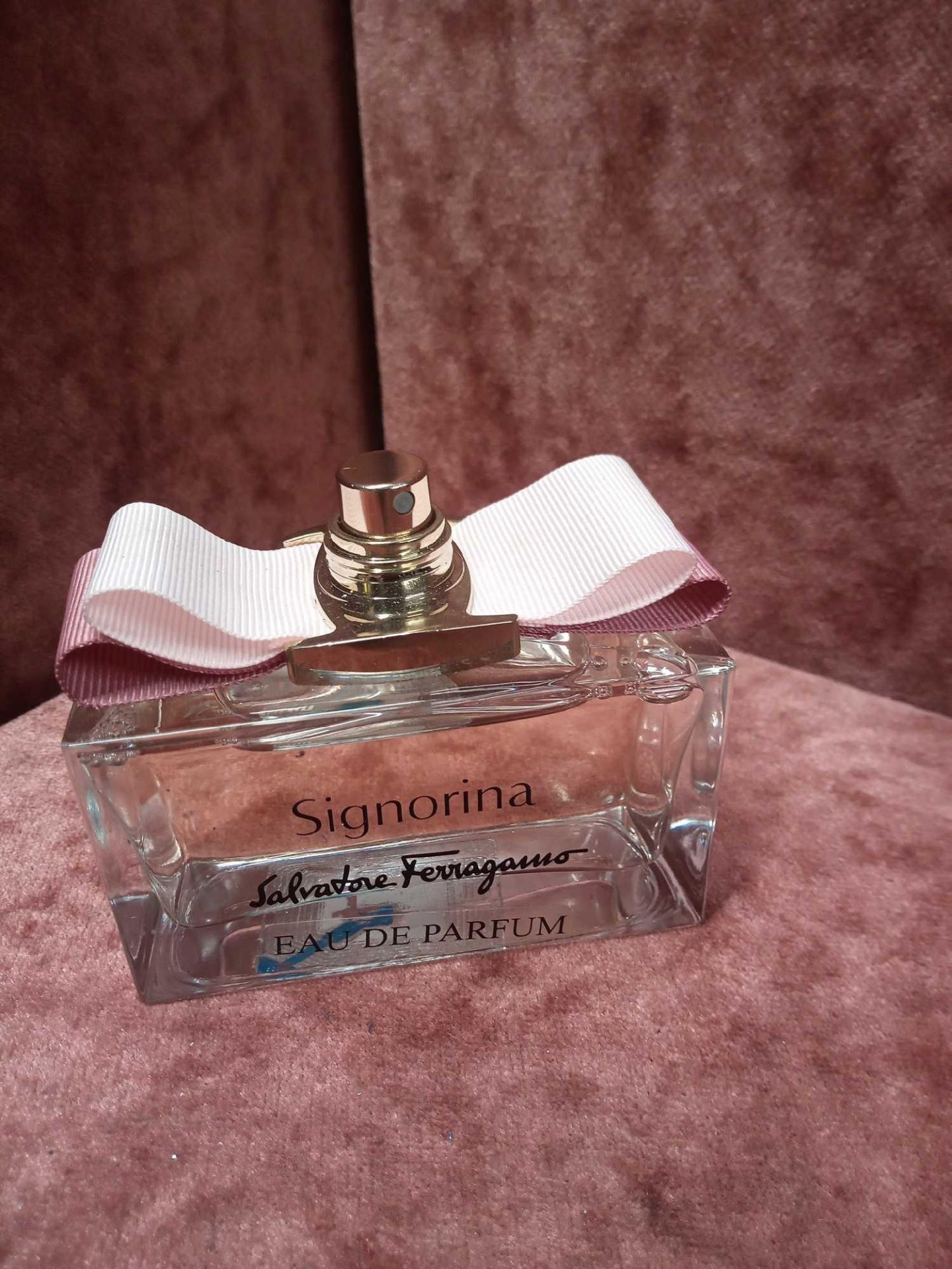 RRP £90 Unboxed 100Ml Tester Bottle Of Salvatore Ferragamo Signorina Eau De Parfum Spray Ex-Display