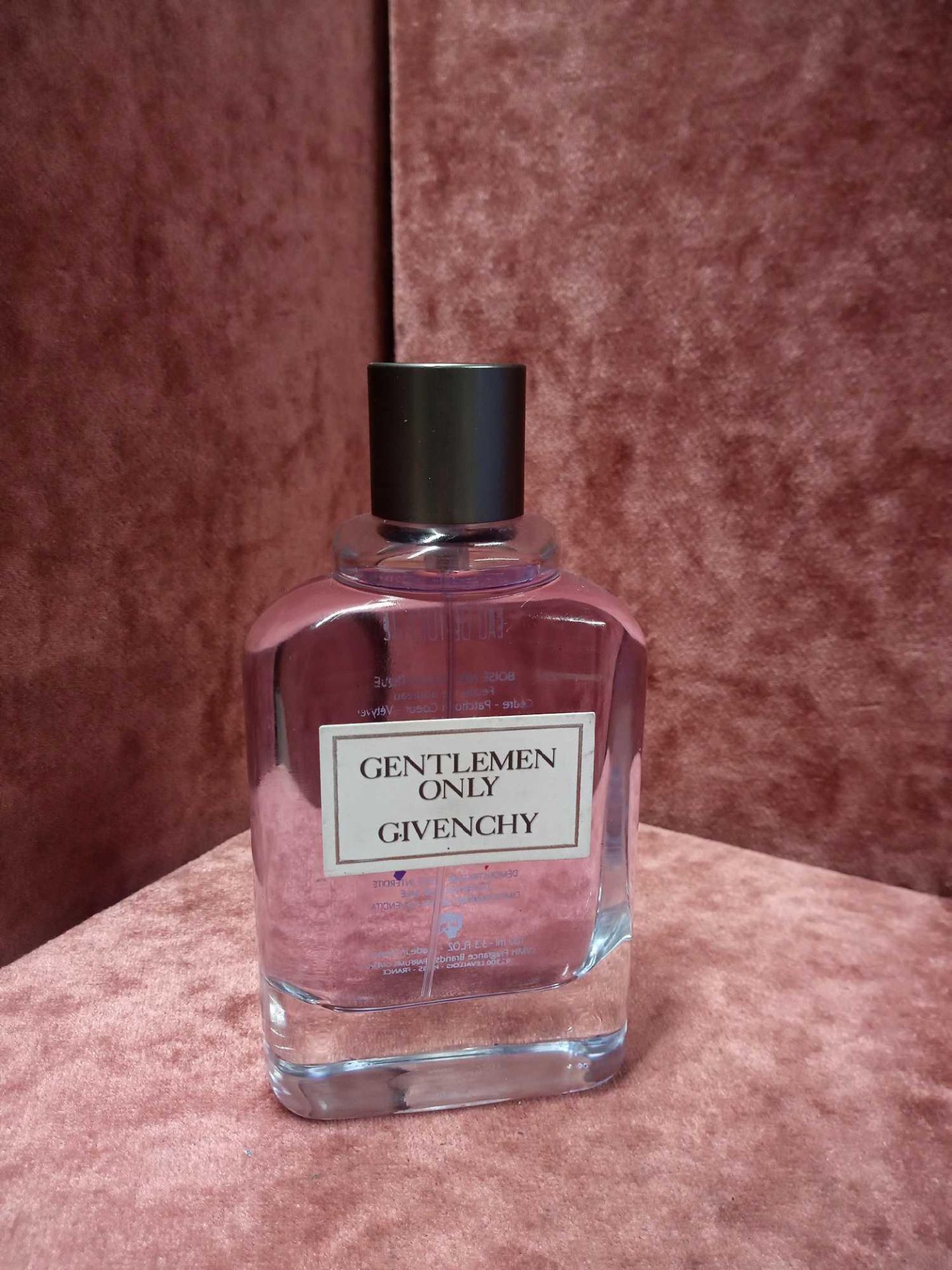 RRP £80 Unboxed 100Ml Tester Bottle Of Givenchy Gentlemen Only Edt Spray Ex-Display