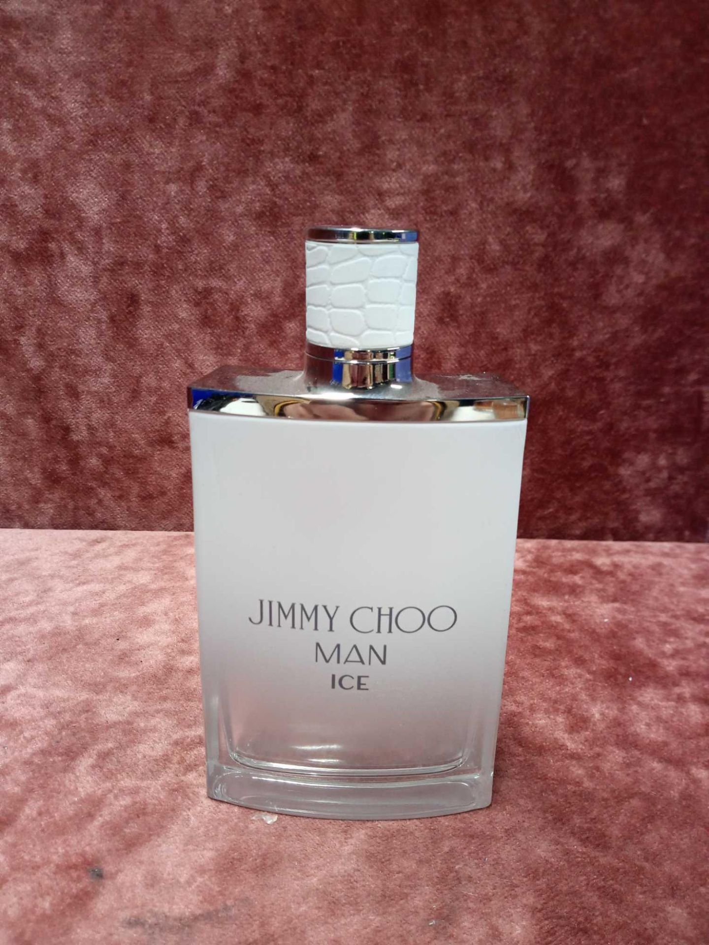 RRP £75 Unboxed 100Ml Tester Bottle On Jimmy Choo Man Ice Eau De Toilette Spray Ex-Display