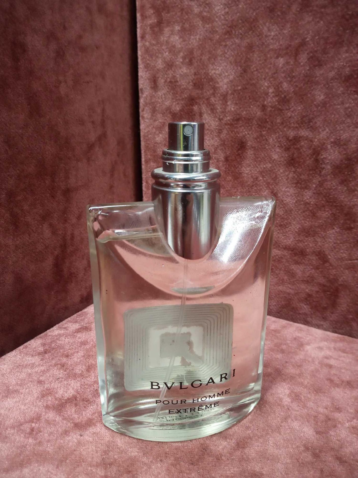 RRP £80 Unboxed 100Ml Tester Bottle Of Bvlgari Pour Homme Extreme Eau De Toilette Ex Display