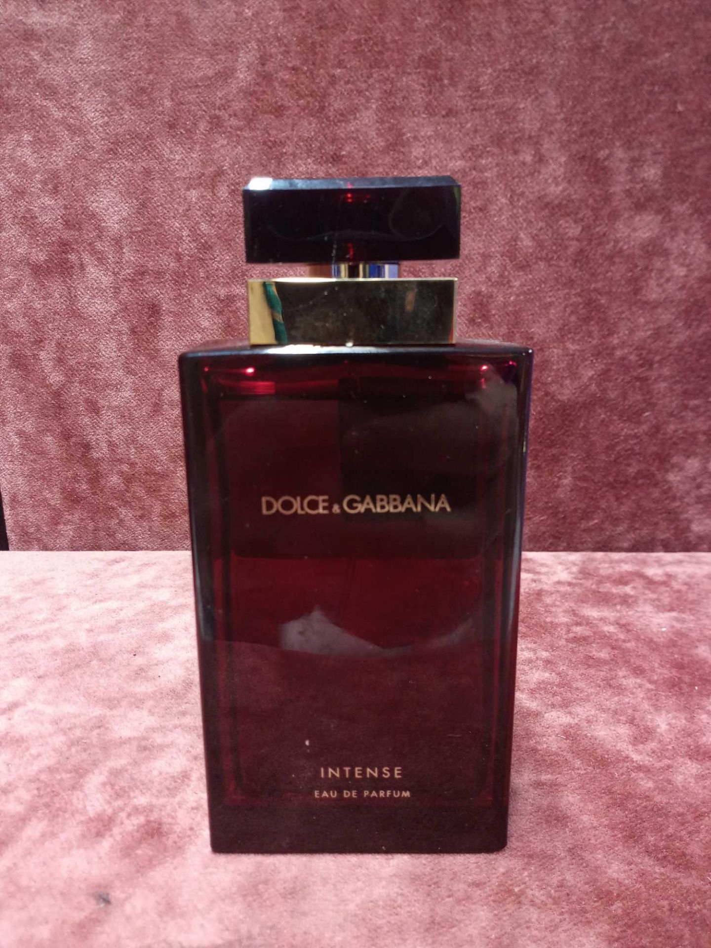 RRP £80 Unboxed 100Ml Tester Bottle Of Dolce & Gabbana Intense Eau De Parfum Ex-Display