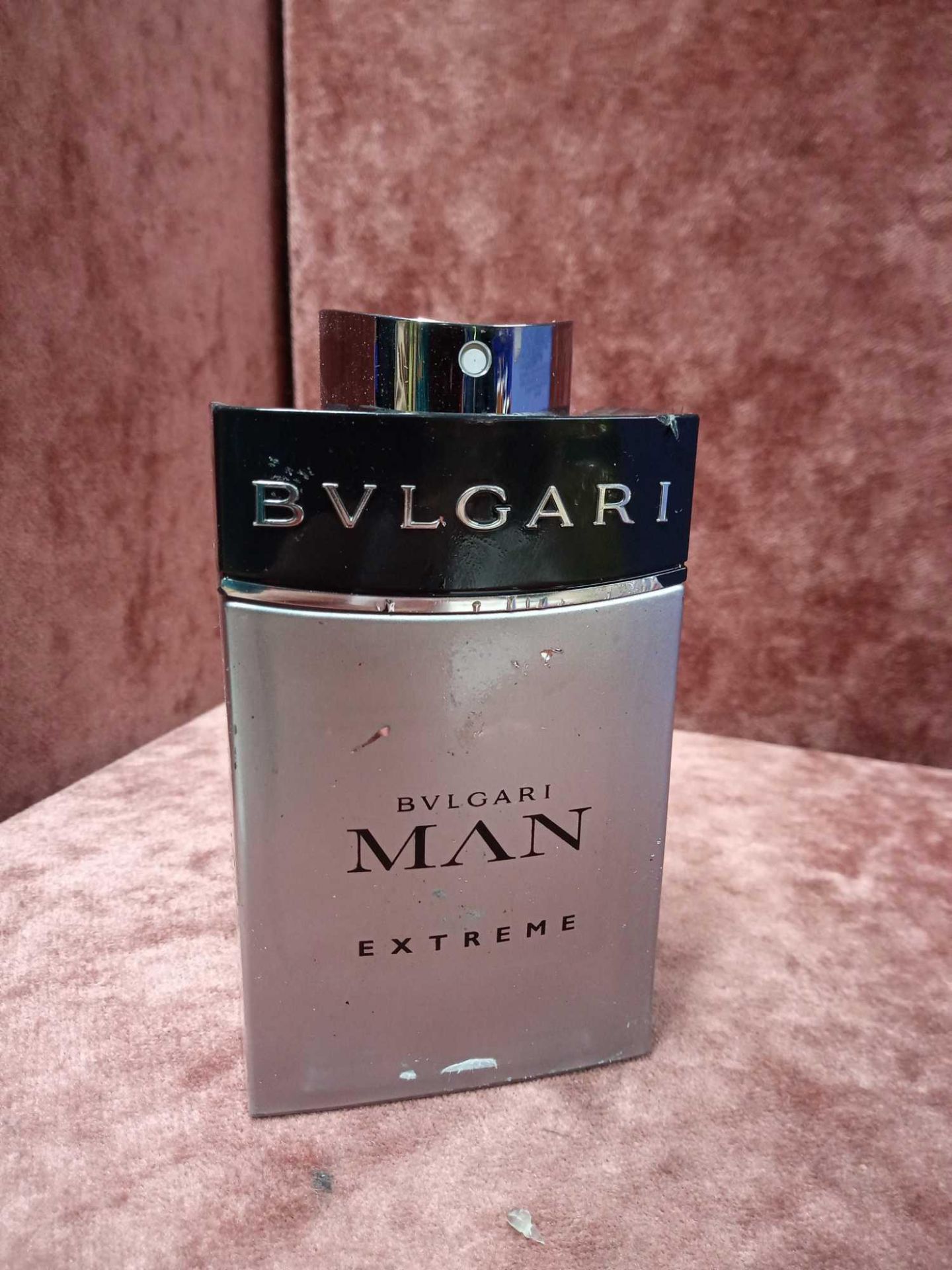 RRP £90 Unboxed 100Ml Tester Bottle Of Bvlgari Man Extreme Edt Spray Ex-Display