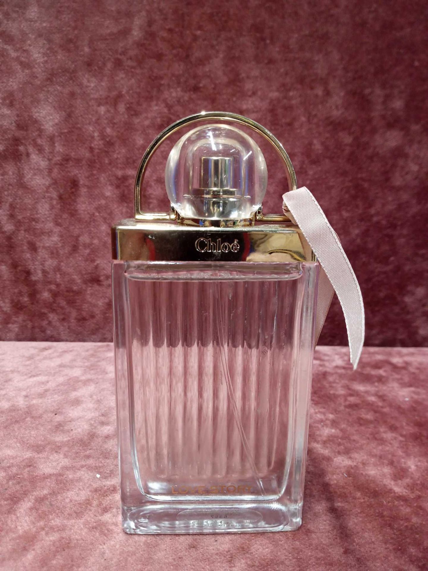 RRP £70 Unboxed 75Ml Tester Bottle Of Chloe Love Story Eau De Toilette Ex-Display