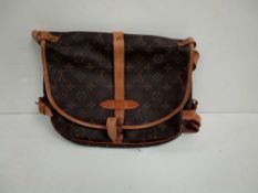 RRP £1400 Louis Vuitton Saumur 25 Brown Shoulder Bag (Grade B) (Aam6590) (Appraisals Available