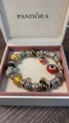 RRP £2,200 Boxed Pandora Charm Bracelet