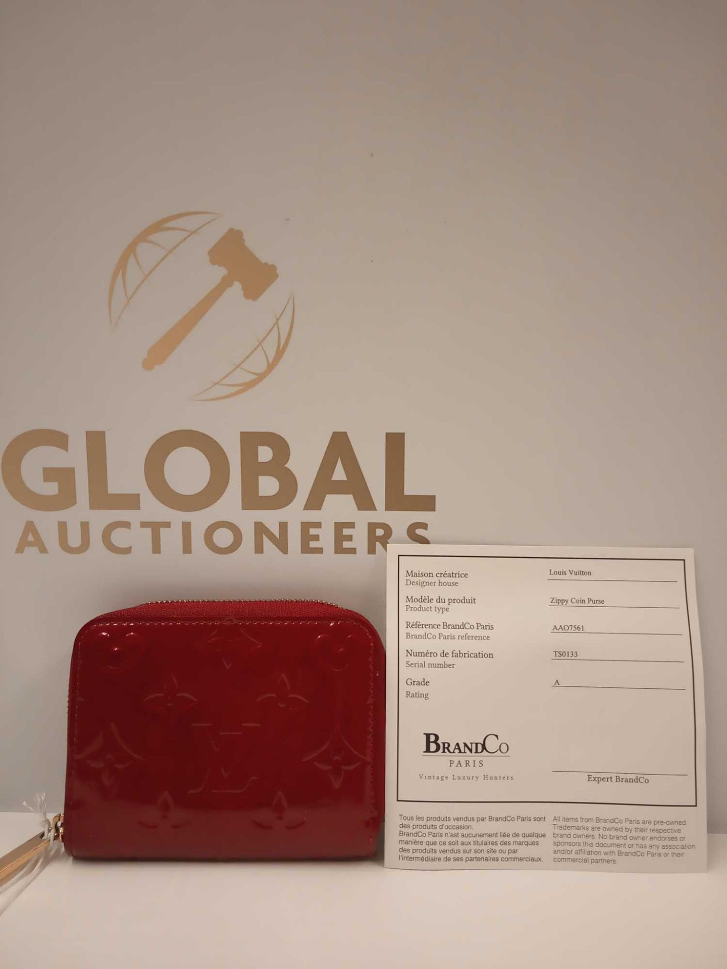 RRP £550 Louis Vuitton Zippy Coin Purse Dark Red Aao7561, Grade A (Appraisals Available On - Image 4 of 4