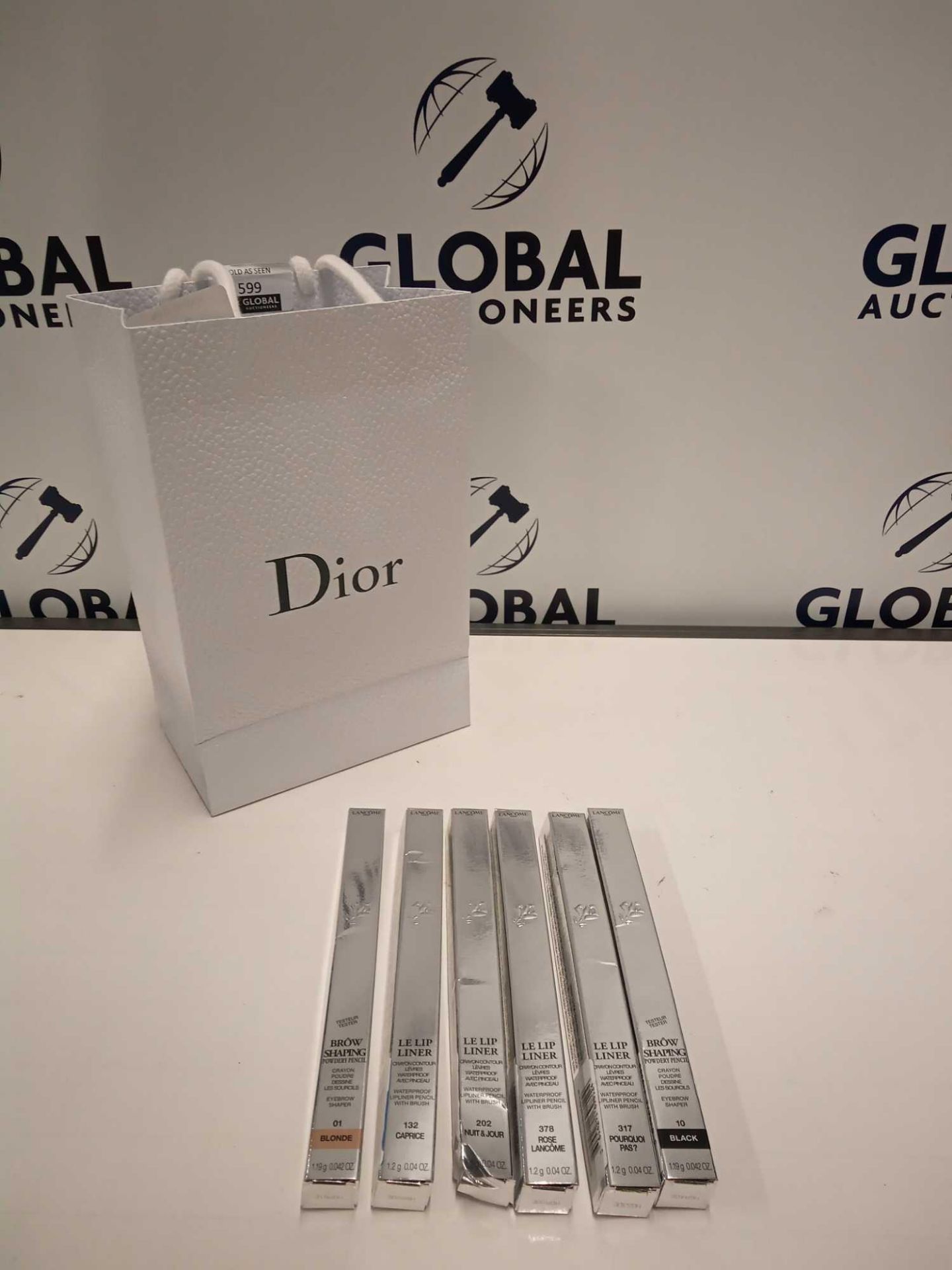 RRP £140 Dior Gift Bag To Contain 6 Brand New Boxed Testers Of Lancôme Paris Beauty Products (