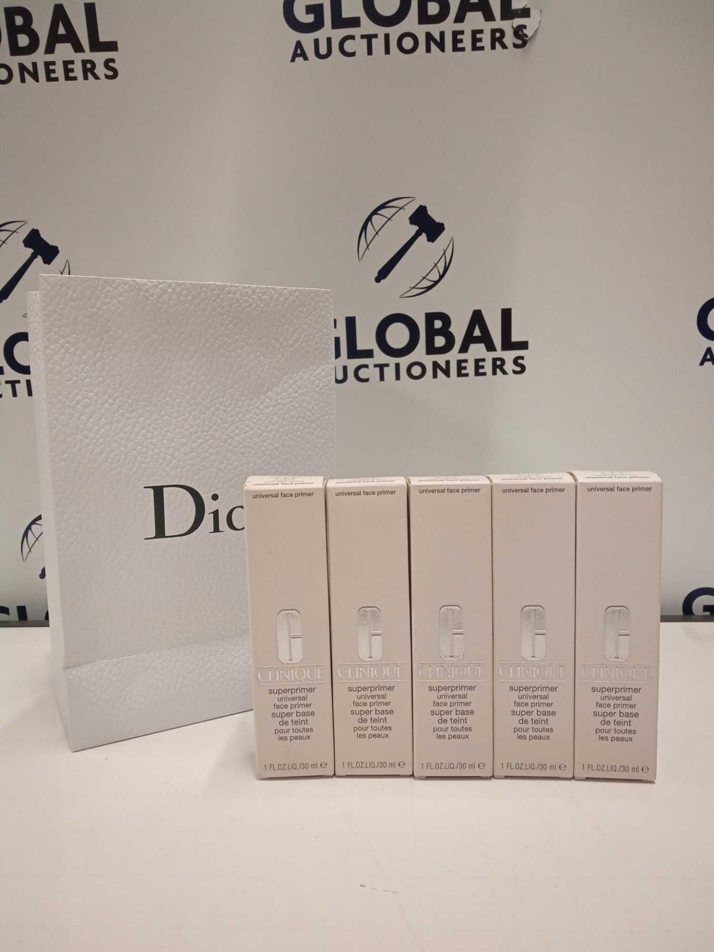 RRP £125 Gift Bag To Contain 5 Boxed Testers Of Clinique Superprimer Face Primer 30Ml Each Ex-Displa
