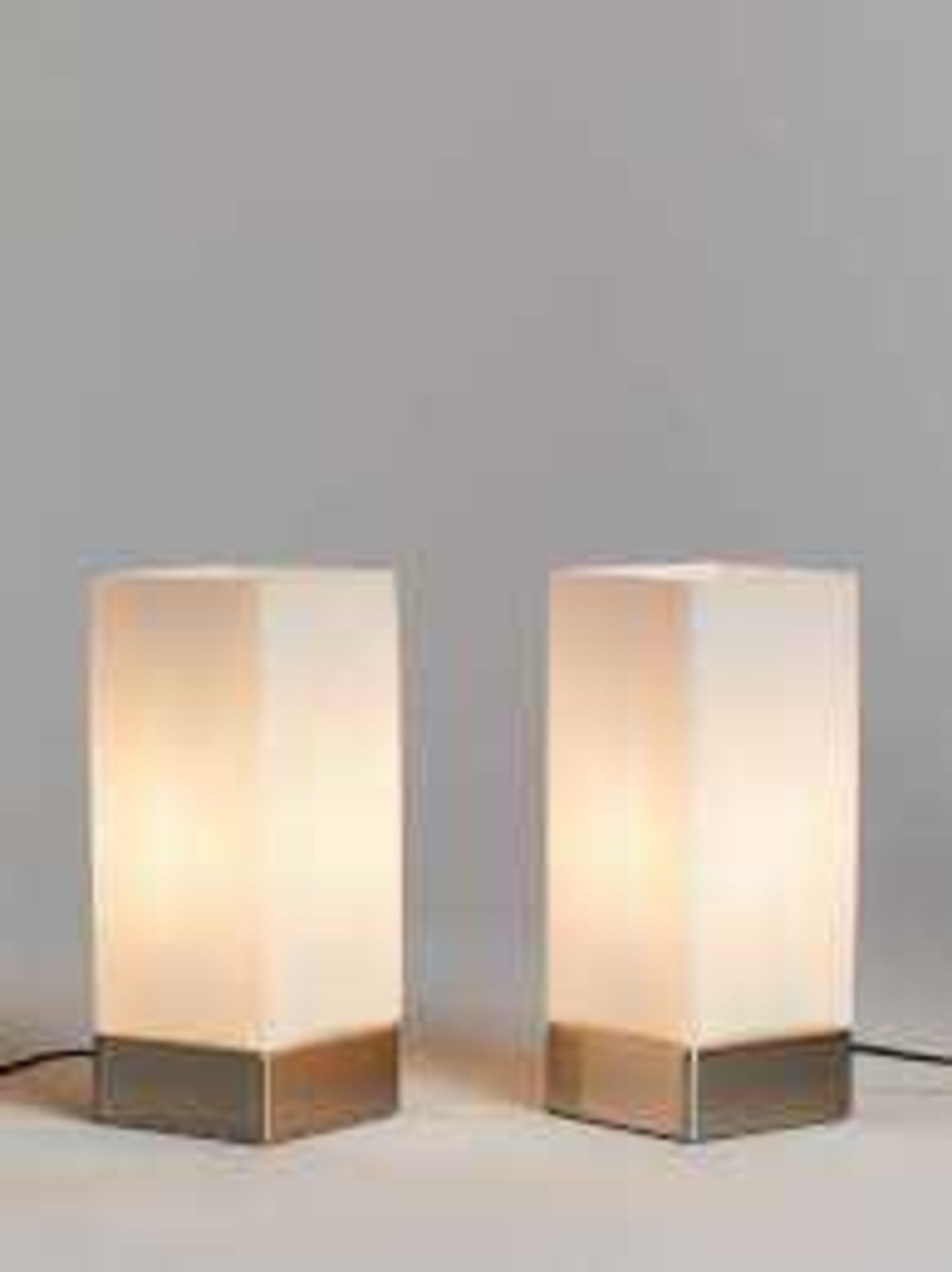 Combined RRP £200 Lot To Contain 2 Mitch Touch Lamp Set Of 2 And 1 Harmony Table Lamp Shade - Image 2 of 2