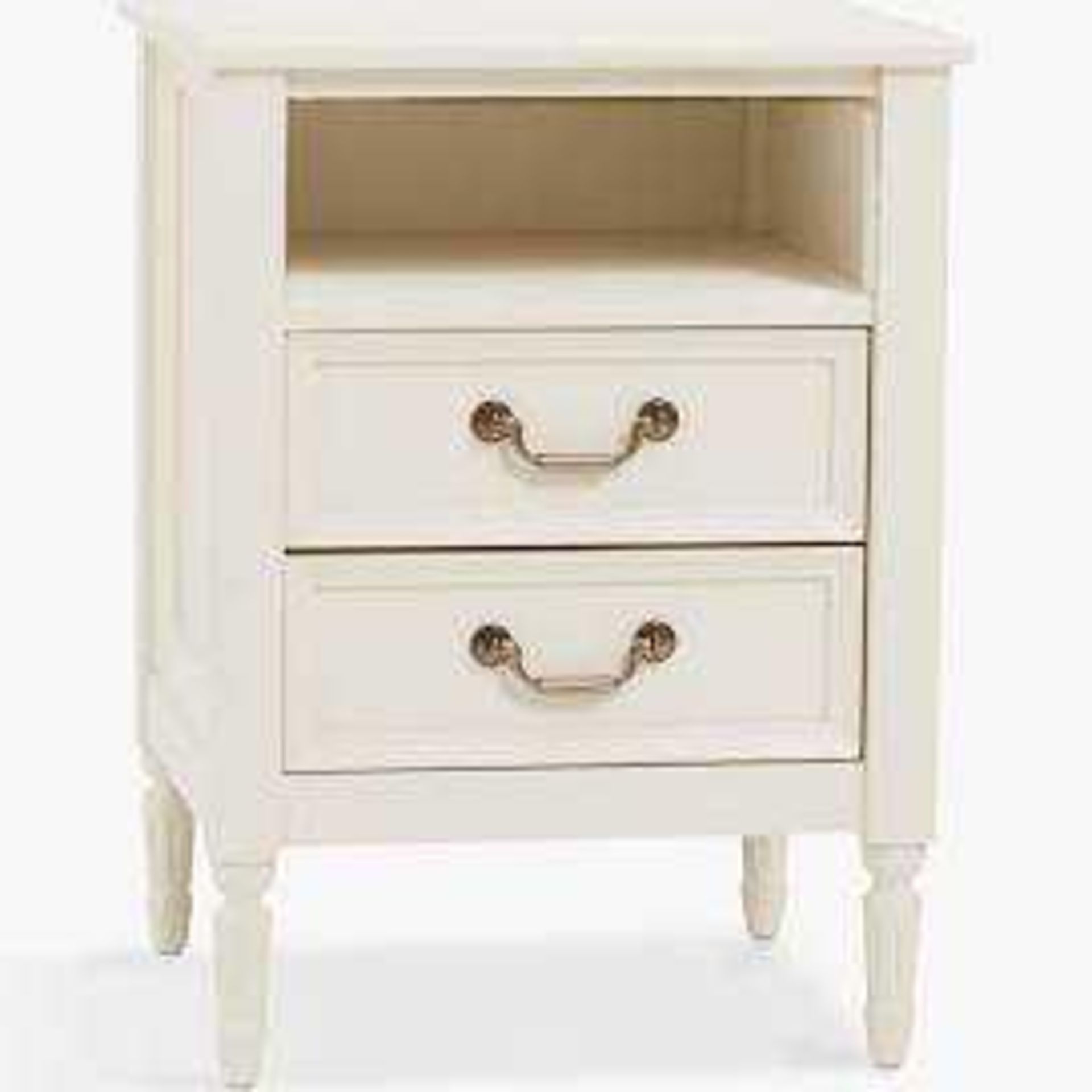 RRP £210 Boxed John Lewis Pottery Barn Kids Blythe Nightstand In French White
