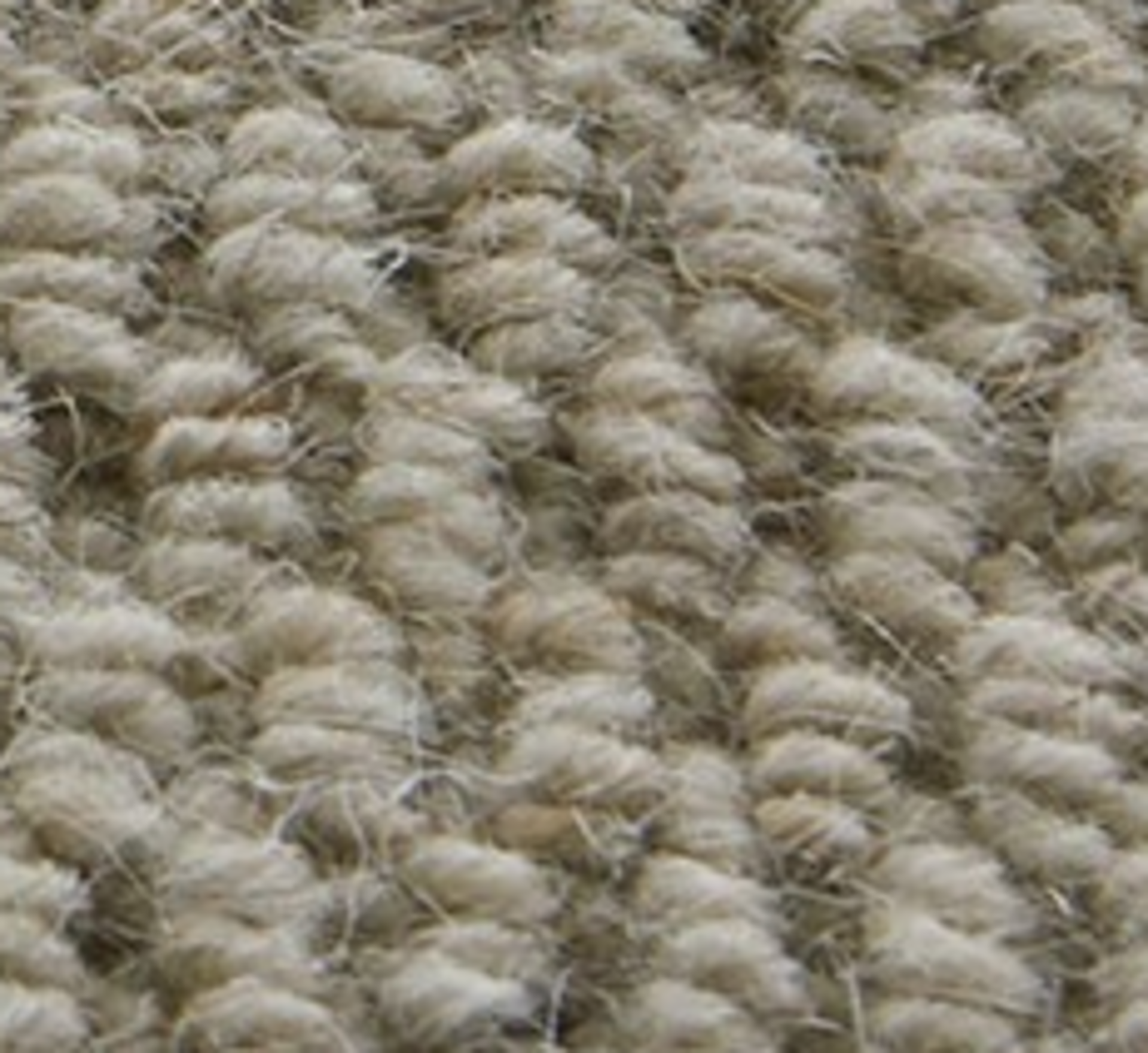 RRP £390 Bagged And Rolled Zanzibar Deluxe Hopsack Cable 4M X 3.5M Carpet (026045)