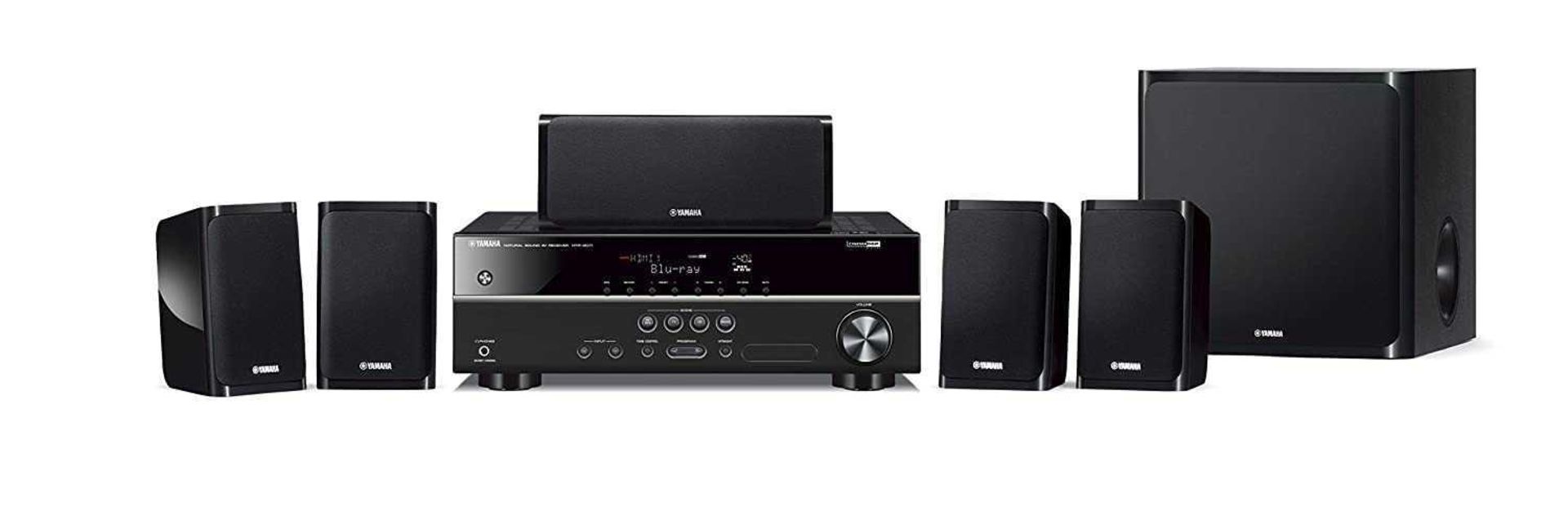 RRP £450 Boxed Yamaha Yht-1840 5.1 Home Theatre Package