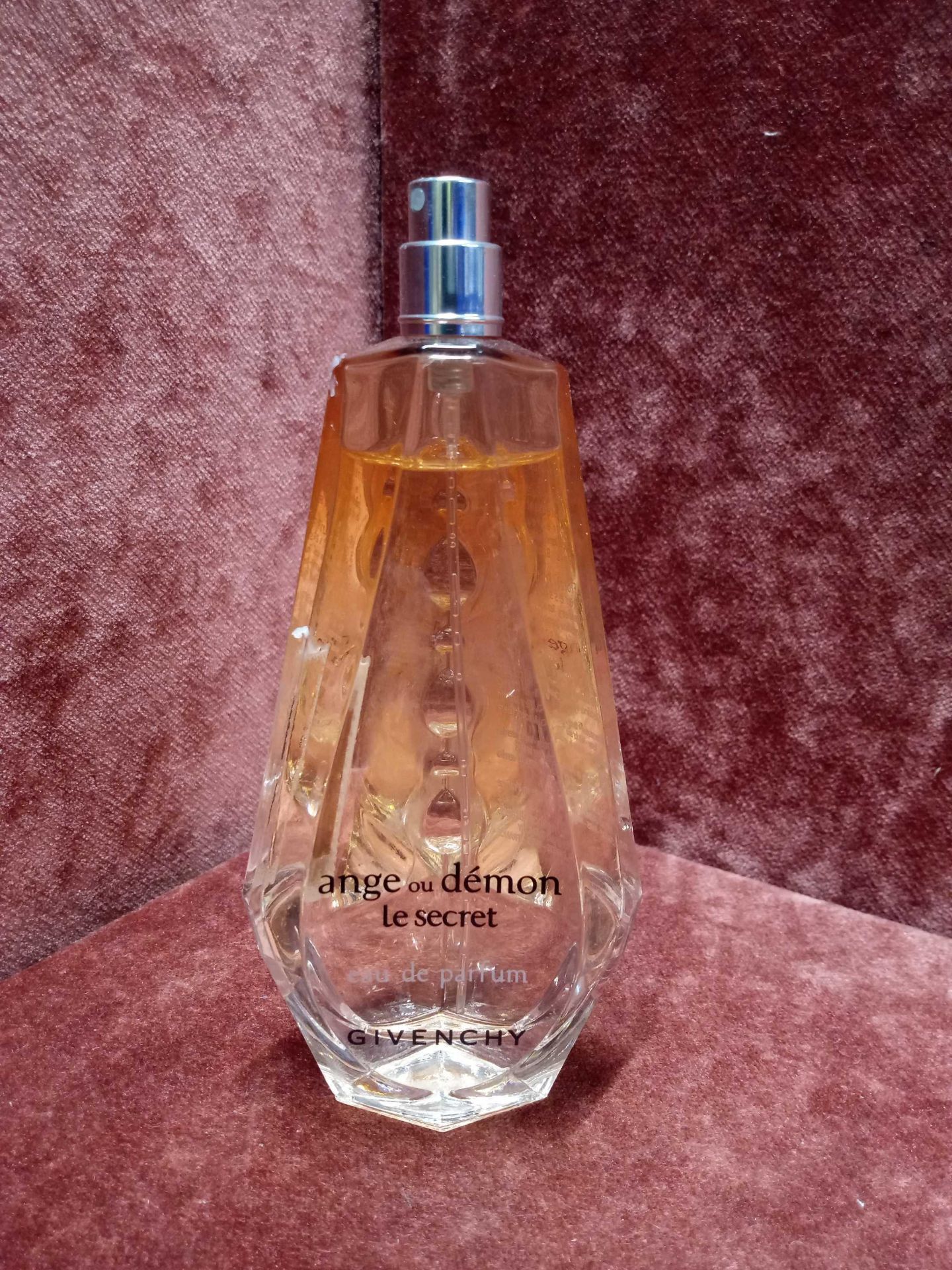RRP £75 Unboxed 100Ml Tester Bottle Of Givenchy Ange Ou Demon Le Secret Eau De Parfum Ex-Display