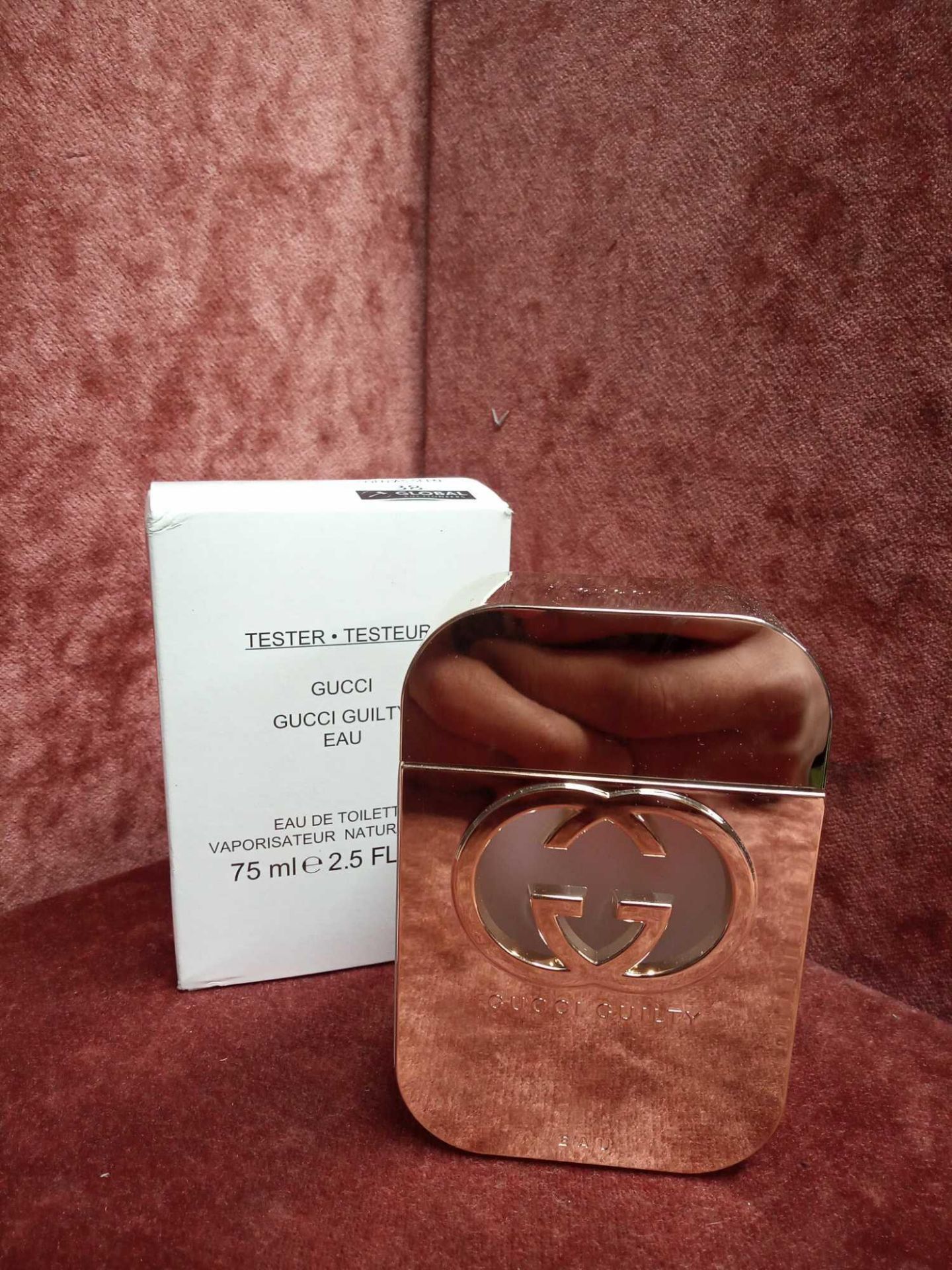 RRP £70 Boxed 75Ml Tester Bottle Of Gucci Guilty For Her Eau De Toilette Spray Ex-Display